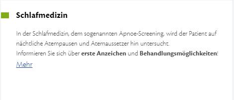 Schlafmedizin